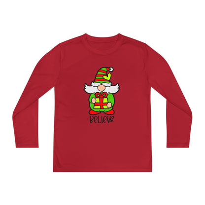 Believe Gnome Youth Long Sleeve Tee