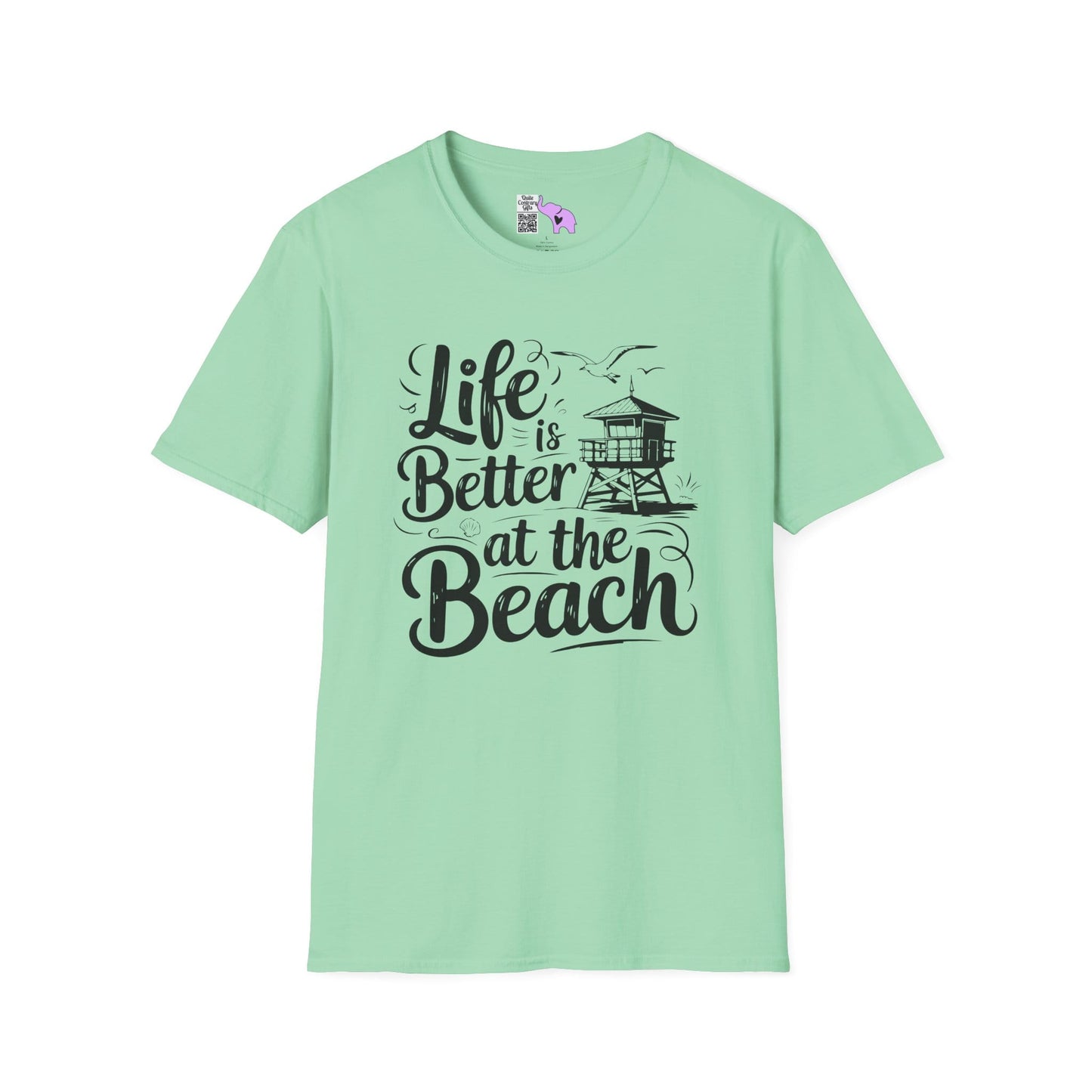 Life is Better At The Beach Adult T-shirt