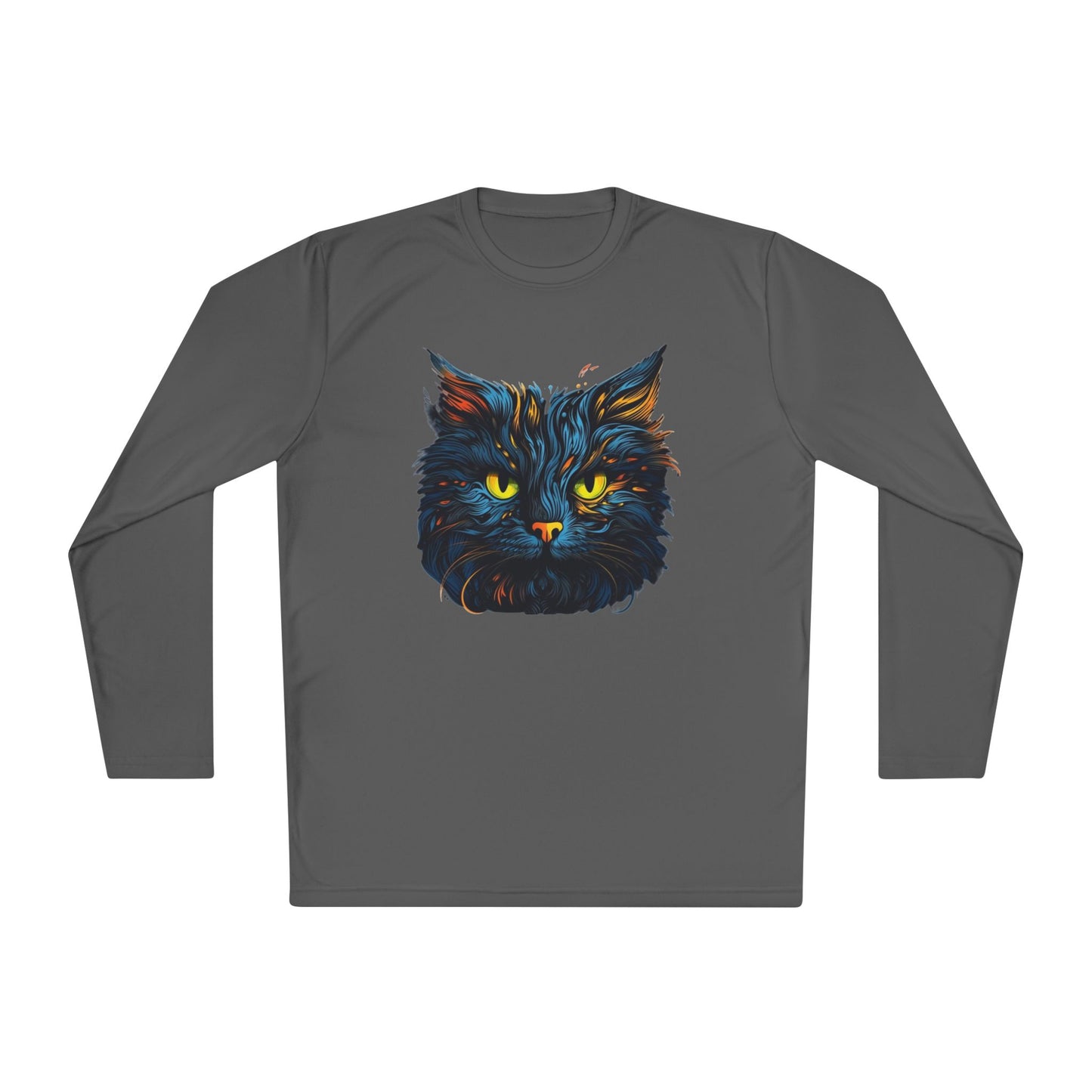 Creepy Black Cats 15 Adult Long Sleeve Tee