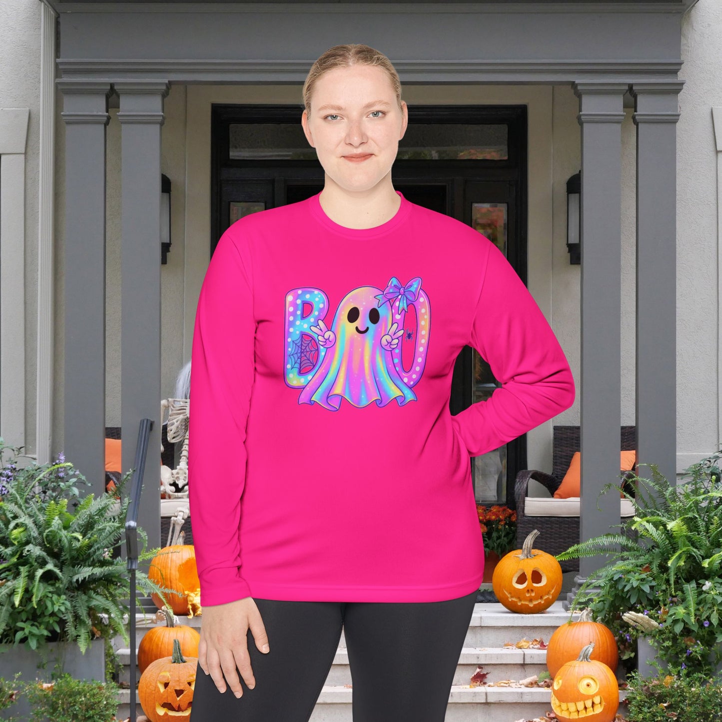 Boo Baby Adult Long Sleeve Tee