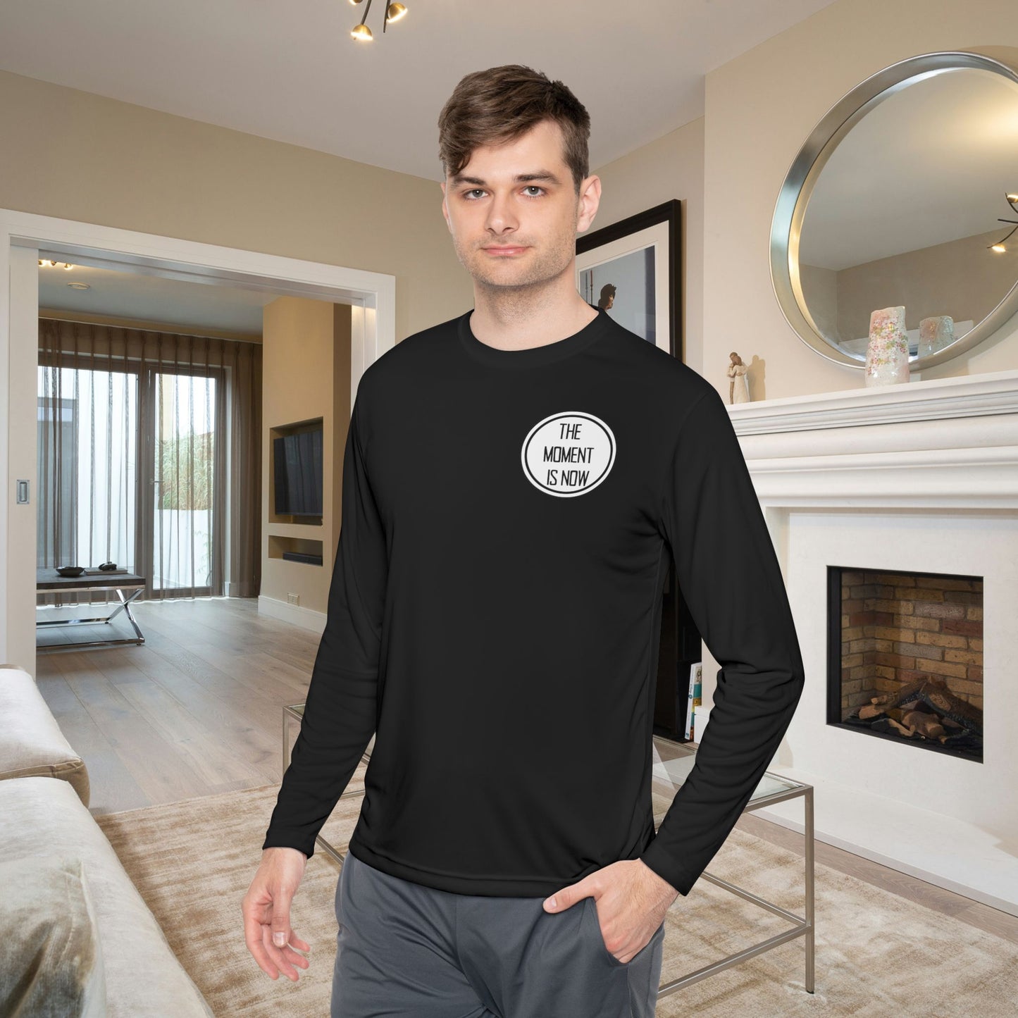 When is The Right Time? Adult Long Sleeve Tee