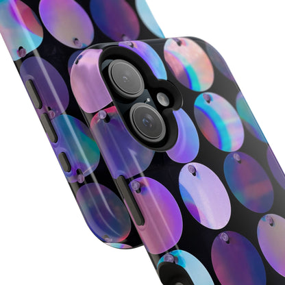 Opal Glow Sequins MagSafe® Compatible Tough Case for iPhone
