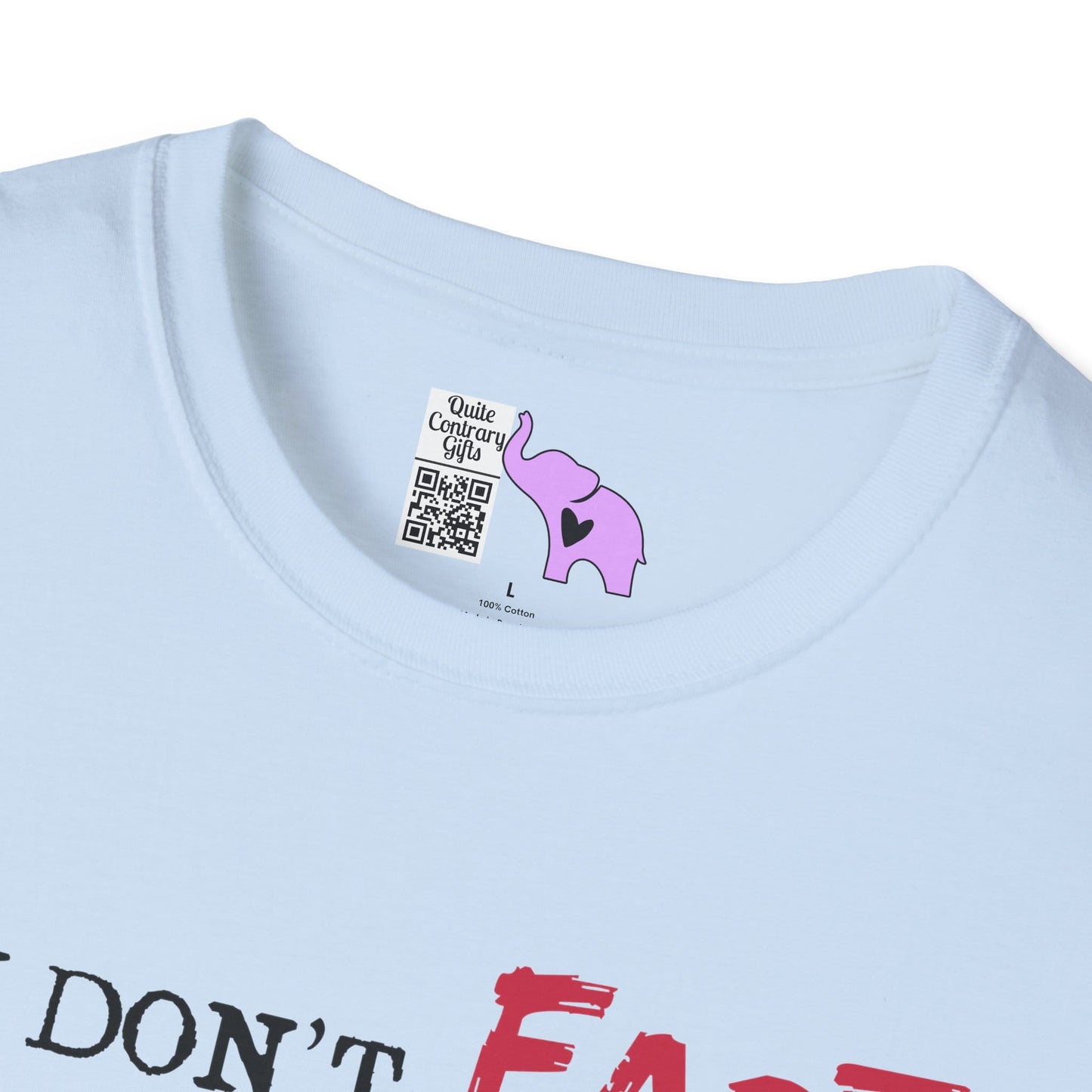 I Don't Fart I Just Whisper in my Pants... Adult T-shirt
