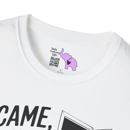 I Came I Saw I Had Anxiety So I Left Adult T-shirt