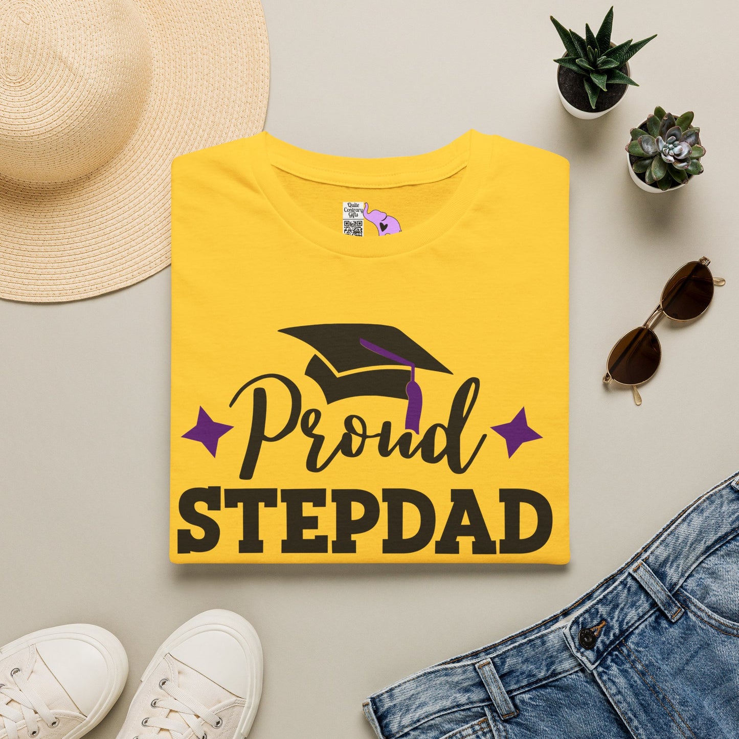 Proud Stepdad of a 2027 Graduate Adult T-shirt