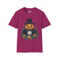 Halloween Pumpkin Man Adult T-shirt
