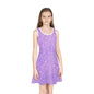 Lavender Crystal Girls' Sleeveless Sundress