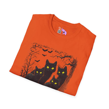 Black Cats Adult T-shirt