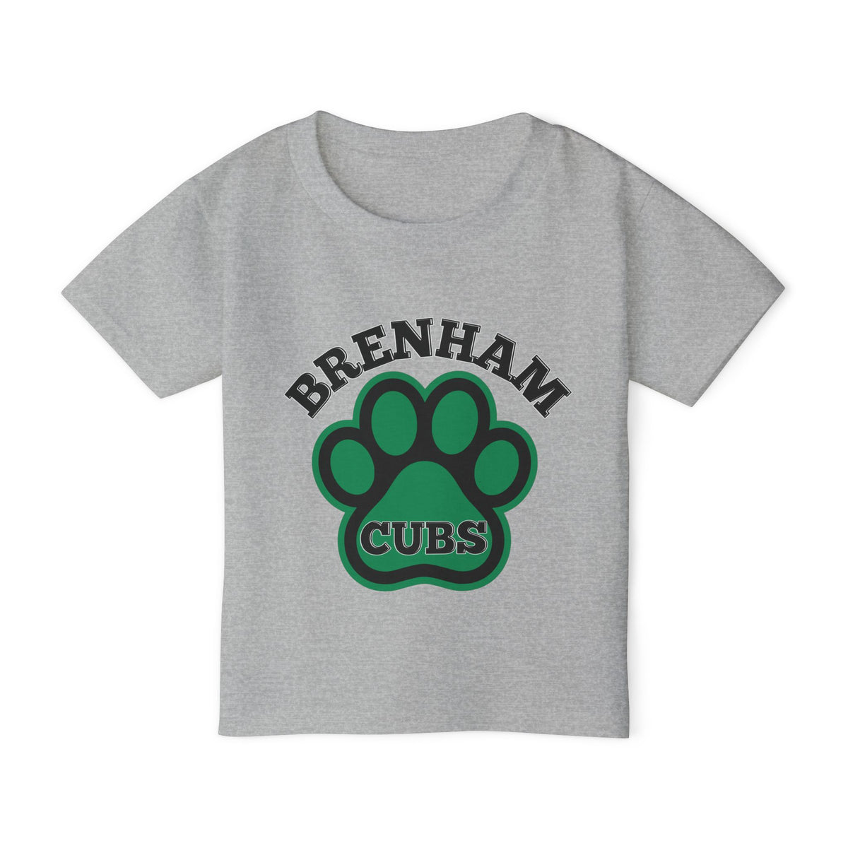 Brenham Paw Pride Heavy Cotton™ Toddler T-shirt