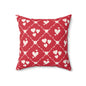 Sweetheart Trellis Throw Pillow
