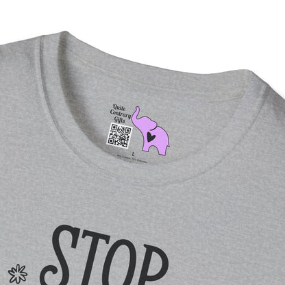 Stop Petting My Peeves Adult T-shirt