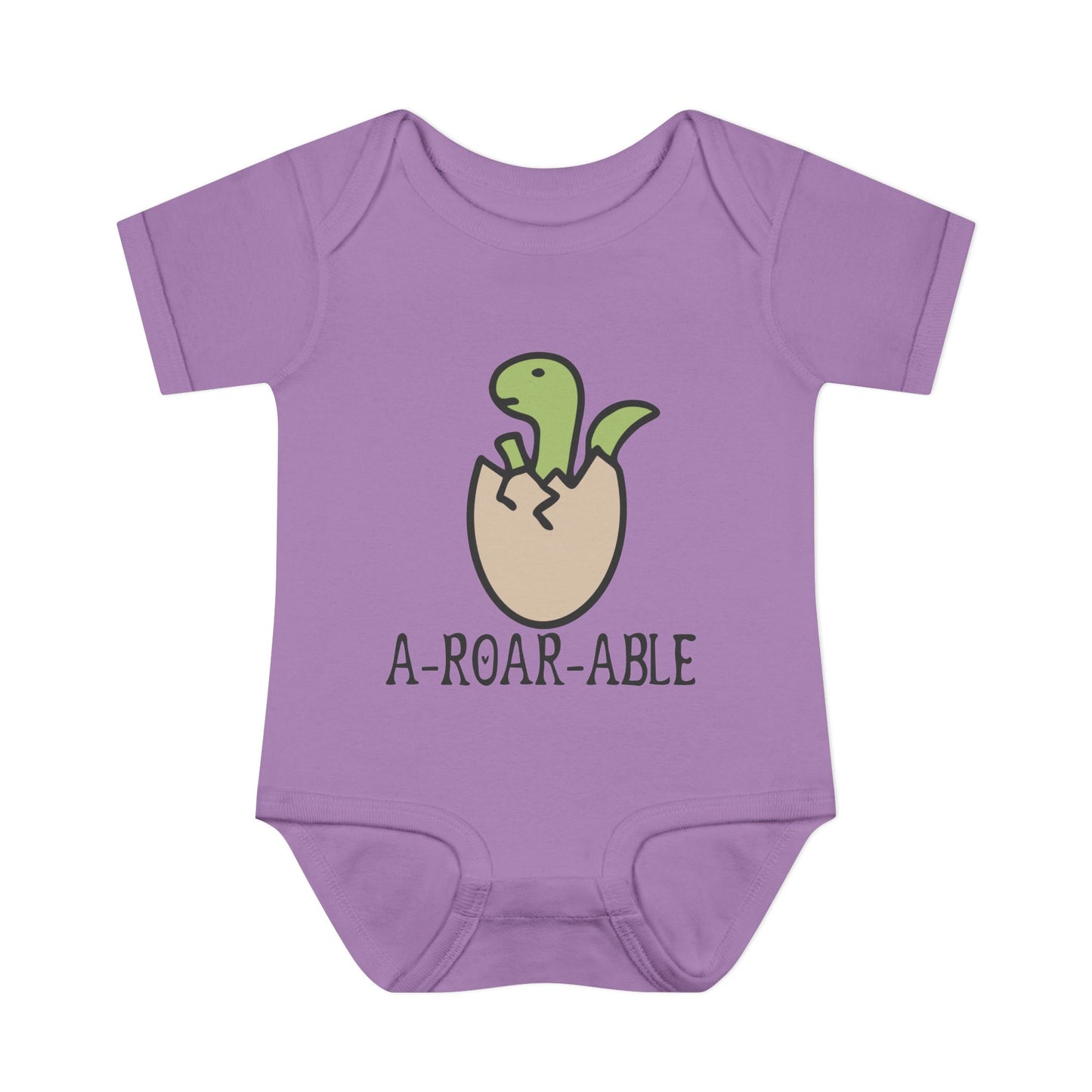 A-Roar-Able Baby Rib Bodysuit