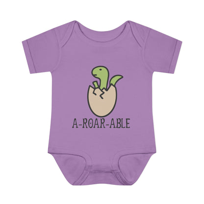 A-Roar-Able Baby Rib Bodysuit
