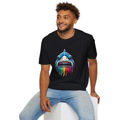 Colorful Shark T-shirt