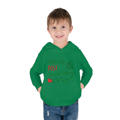 North Pole Post Special Delivery Toddler Pullover Fleece Hoodie