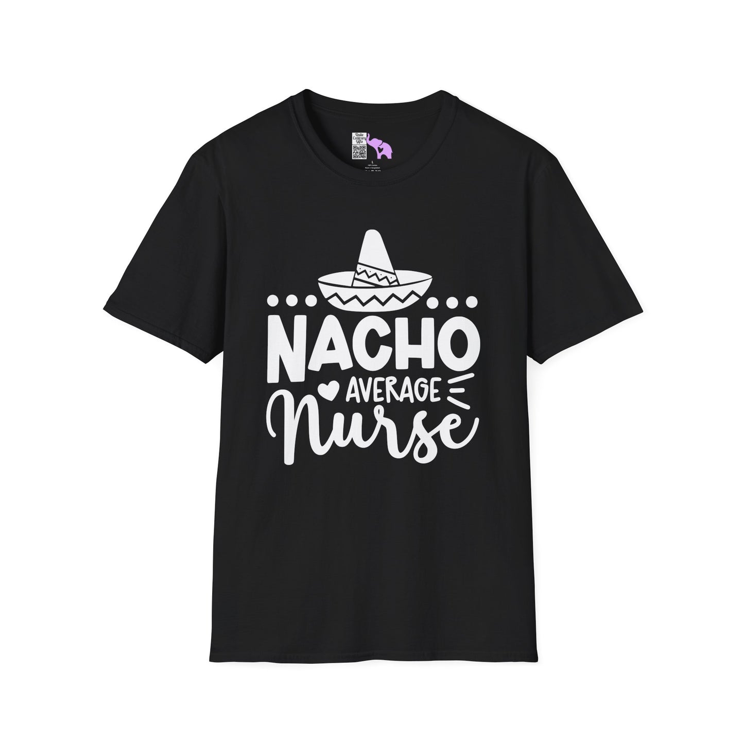 Nacho Average Nurse Adult T-shirt