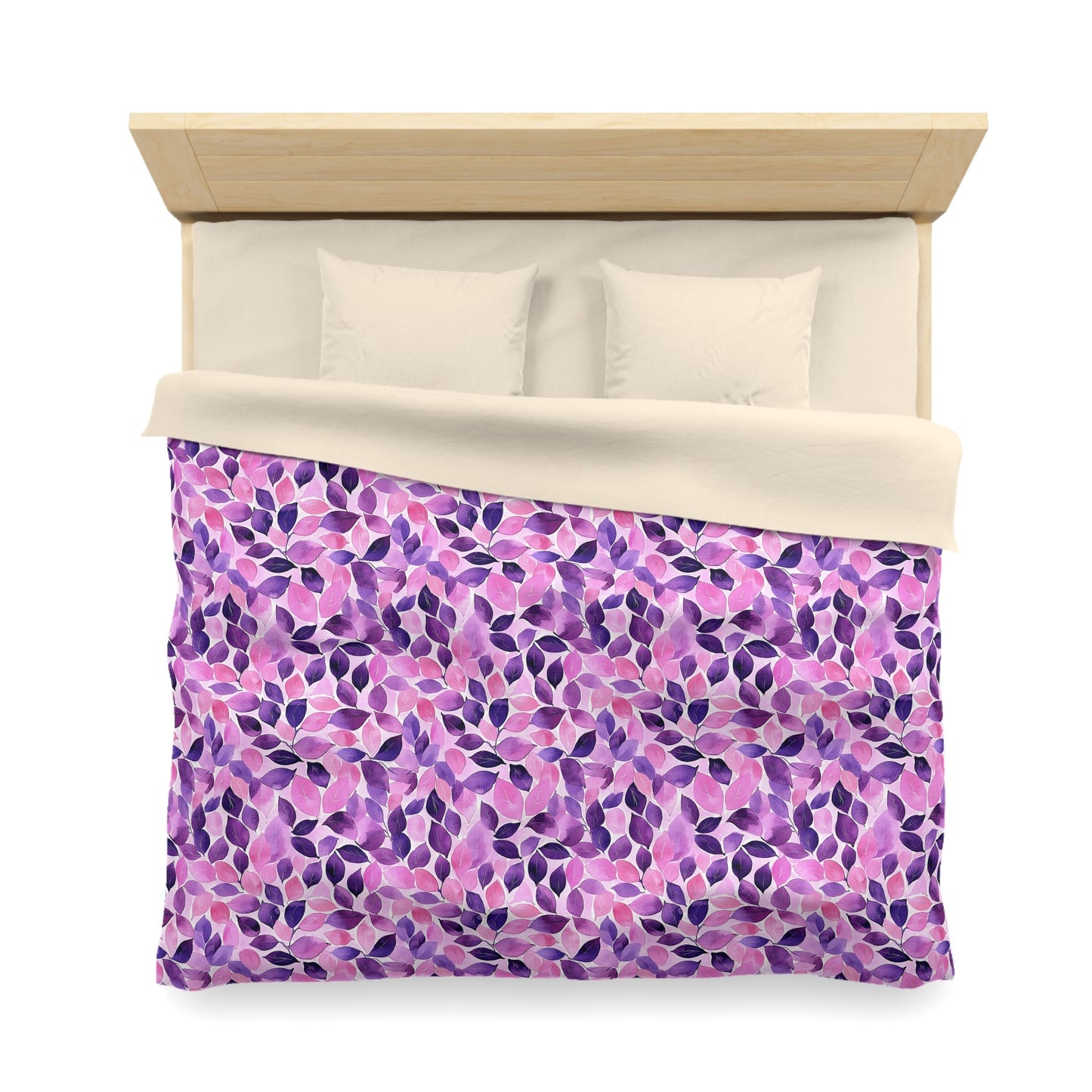 Lilac Serenade Microfiber Duvet Cover