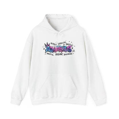Aquarius Street Art Heavy Blend™ Hooded Sweatshirt