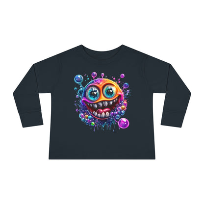 Bubbly Monster Toddler Long Sleeve Tee