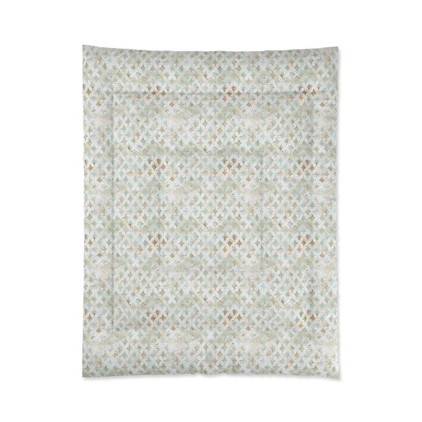 Faded Correspondence Comforter