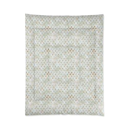 Faded Correspondence Comforter