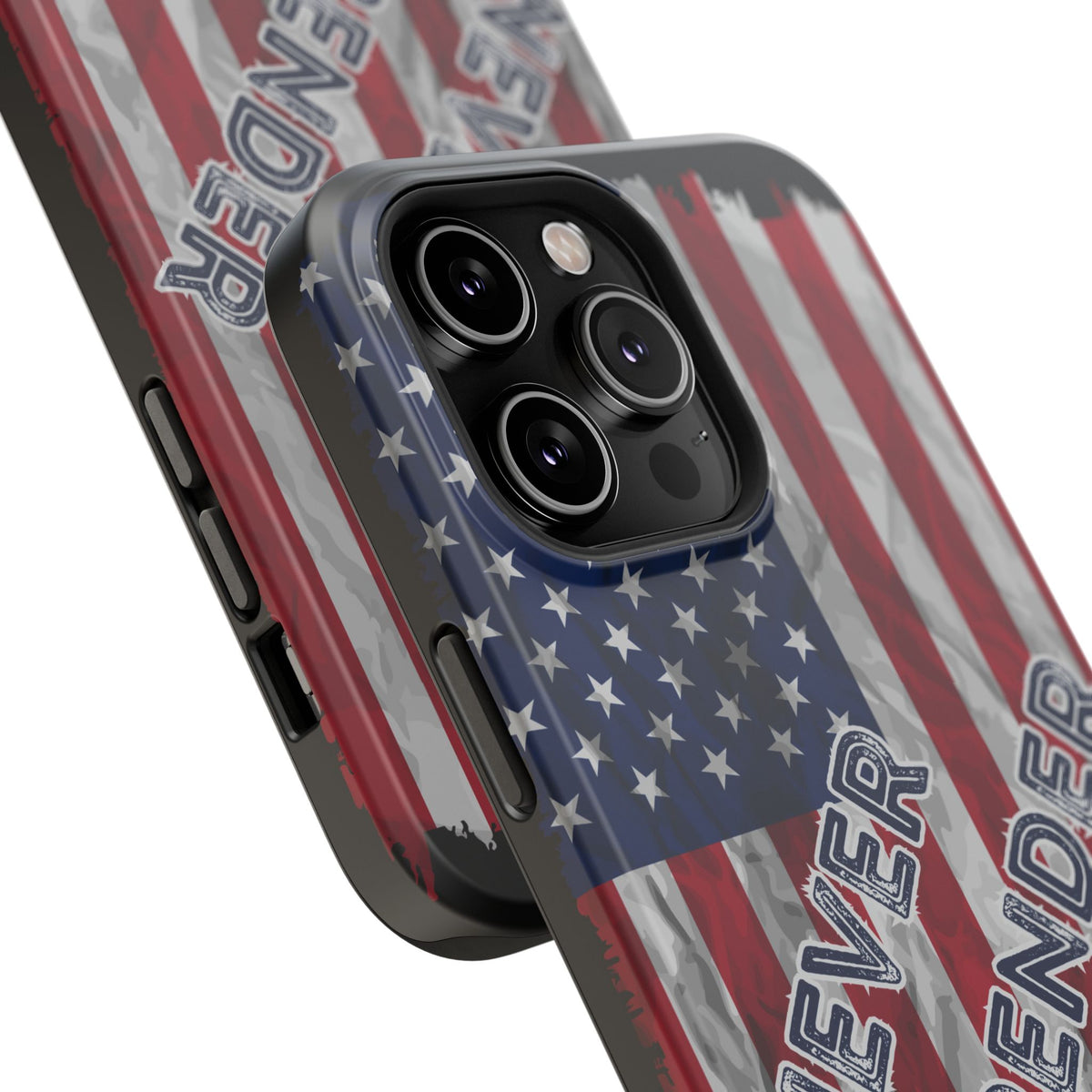 Never Surrender American Flag Impact-Resistant Cases