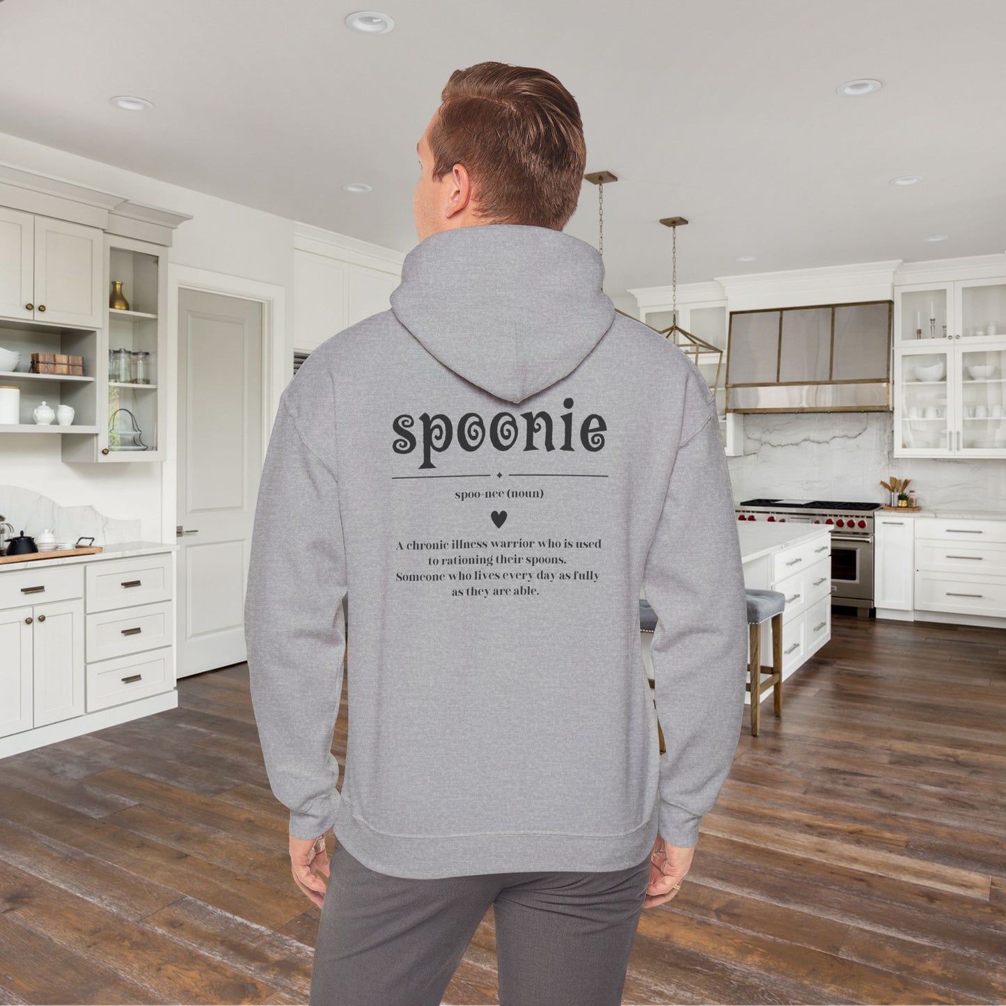 Spoonie Warrior Definition Heavy Blend™ Hooded Sweatshirt