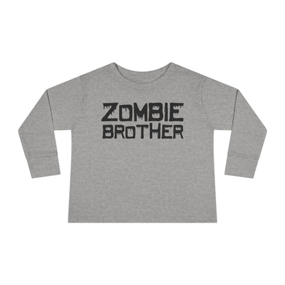 ""Zombie Brother Toddler Long Sleeve Tee
