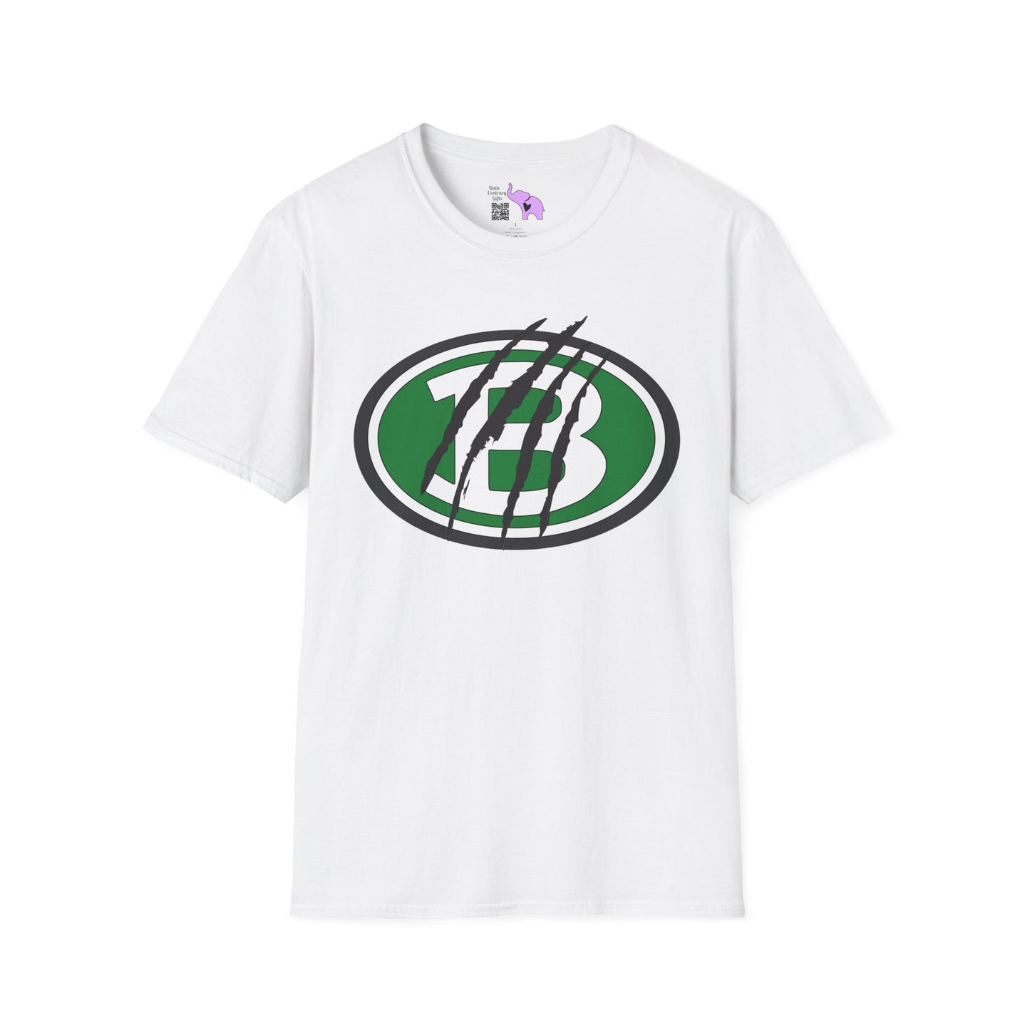 Brenham ISD Logo w/Claw Marks Adult T-shirt