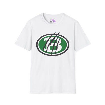 Brenham ISD Logo w/Claw Marks Adult T-shirt