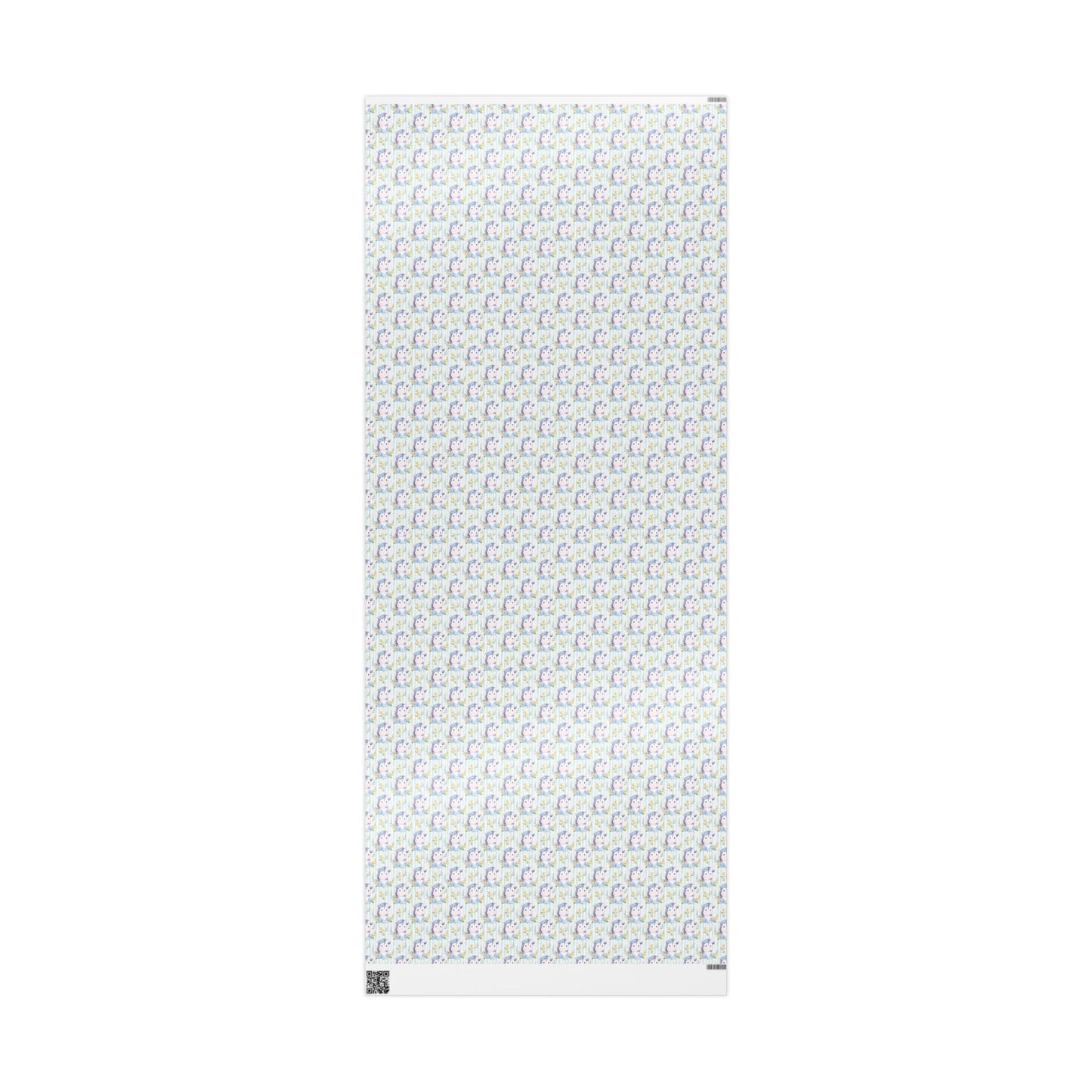 Zebras in Bloom Wrapping Paper