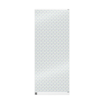 Zebras in Bloom Wrapping Paper