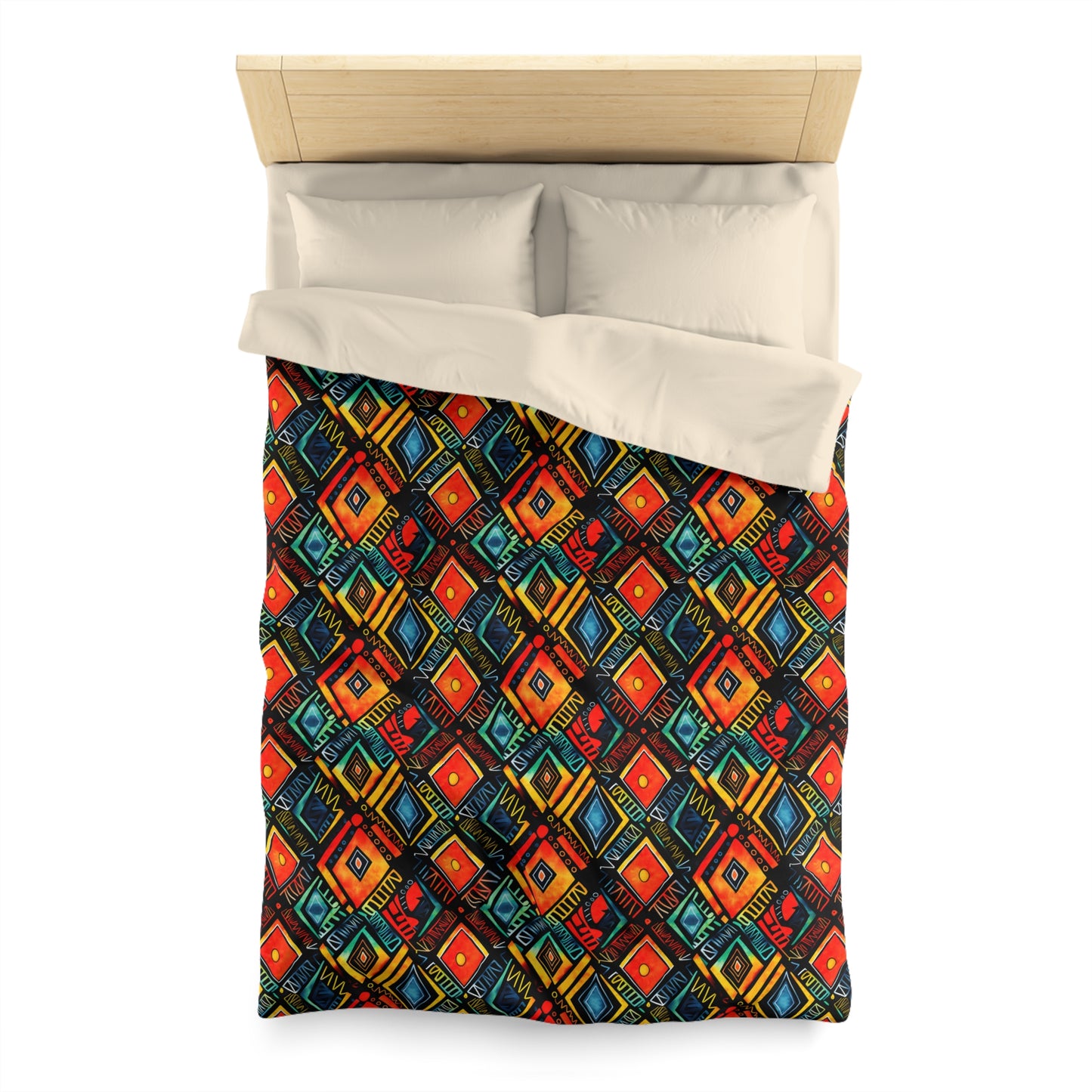 Abundance Rhythm Microfiber Duvet Cover