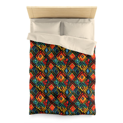 Abundance Rhythm Microfiber Duvet Cover