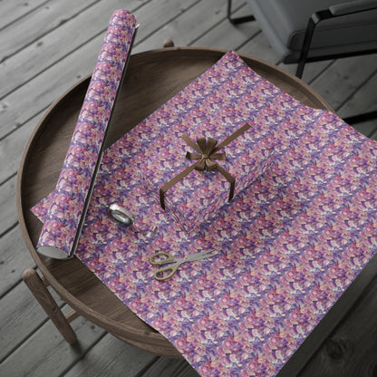 Ethereal Bloomscape Wrapping Paper