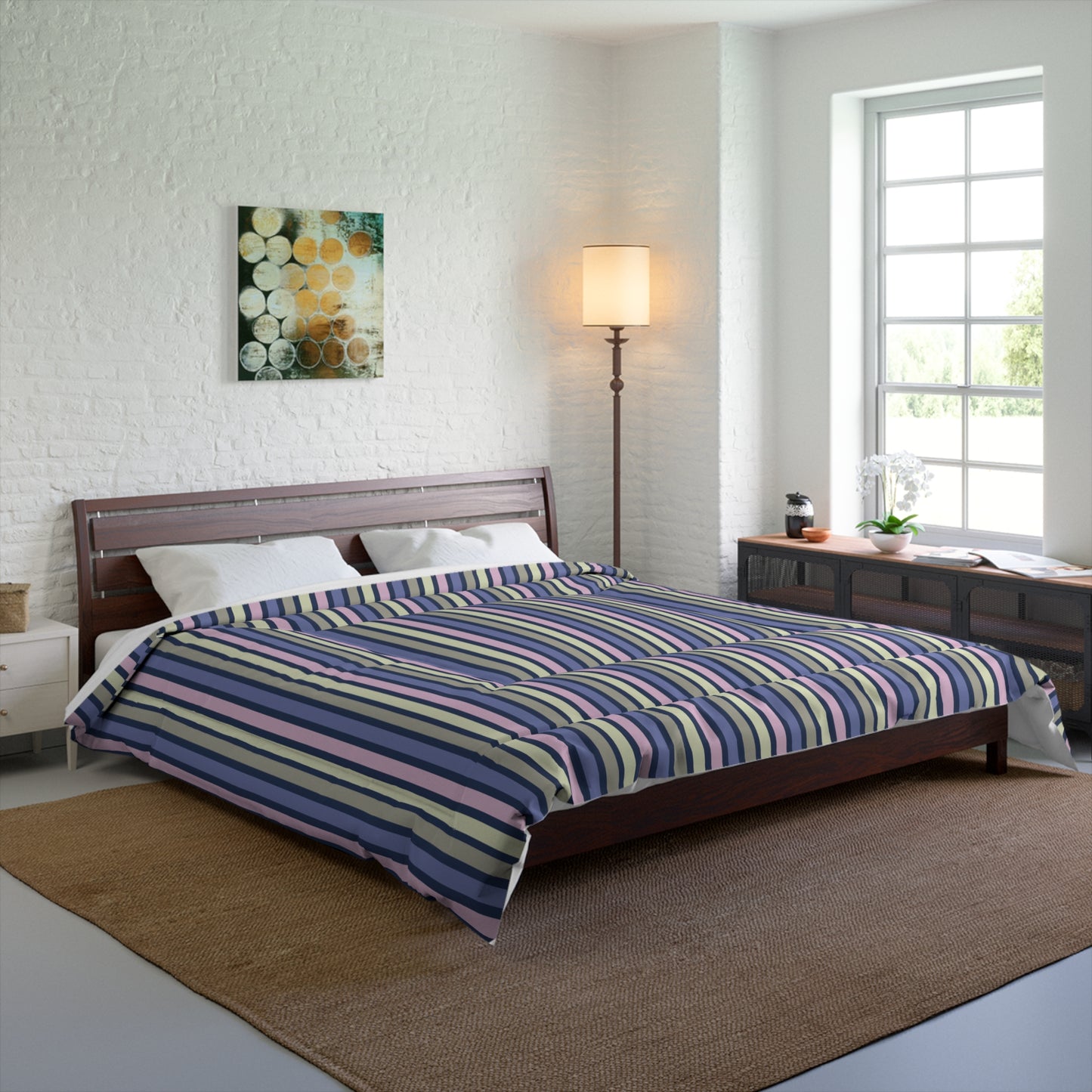 Earthy Stripes Comforter