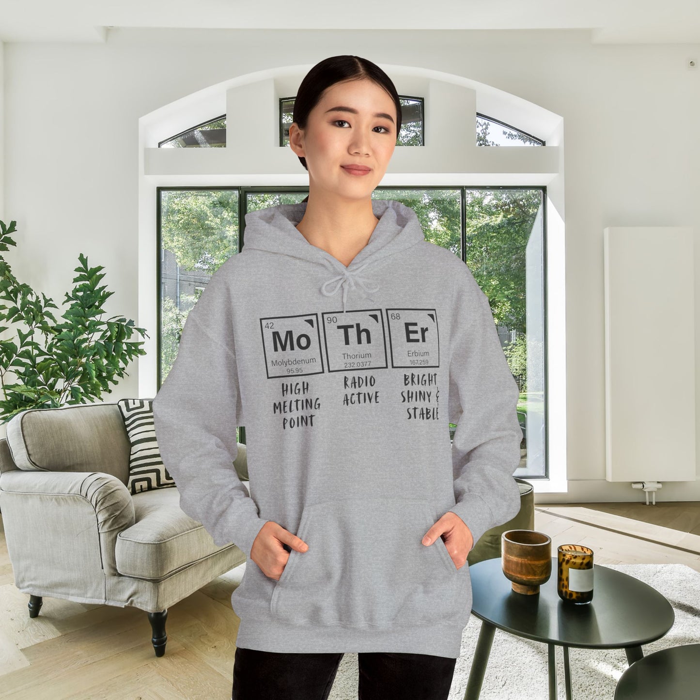 Mother Periodic Symbols Heavy Blend™ Hooded Sweatshirt