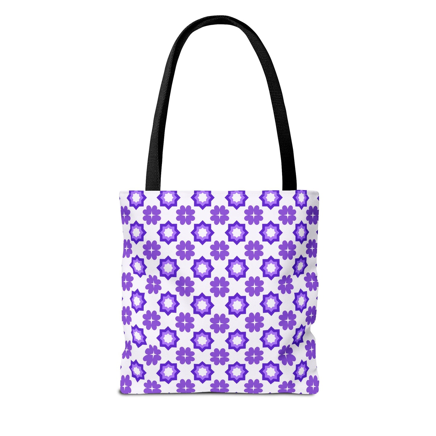 Purple Prism Garden Canvas Tote Bag