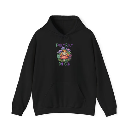 Fully Rely On God Heavy Blend™ Hooded Sweatshirt