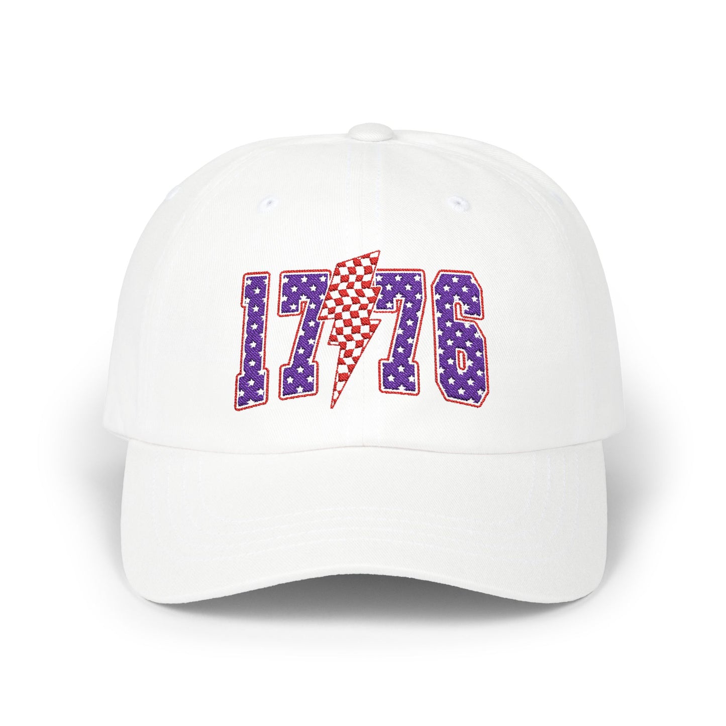 1776 Stars & Stripes Embroidered Classic Dad Cap