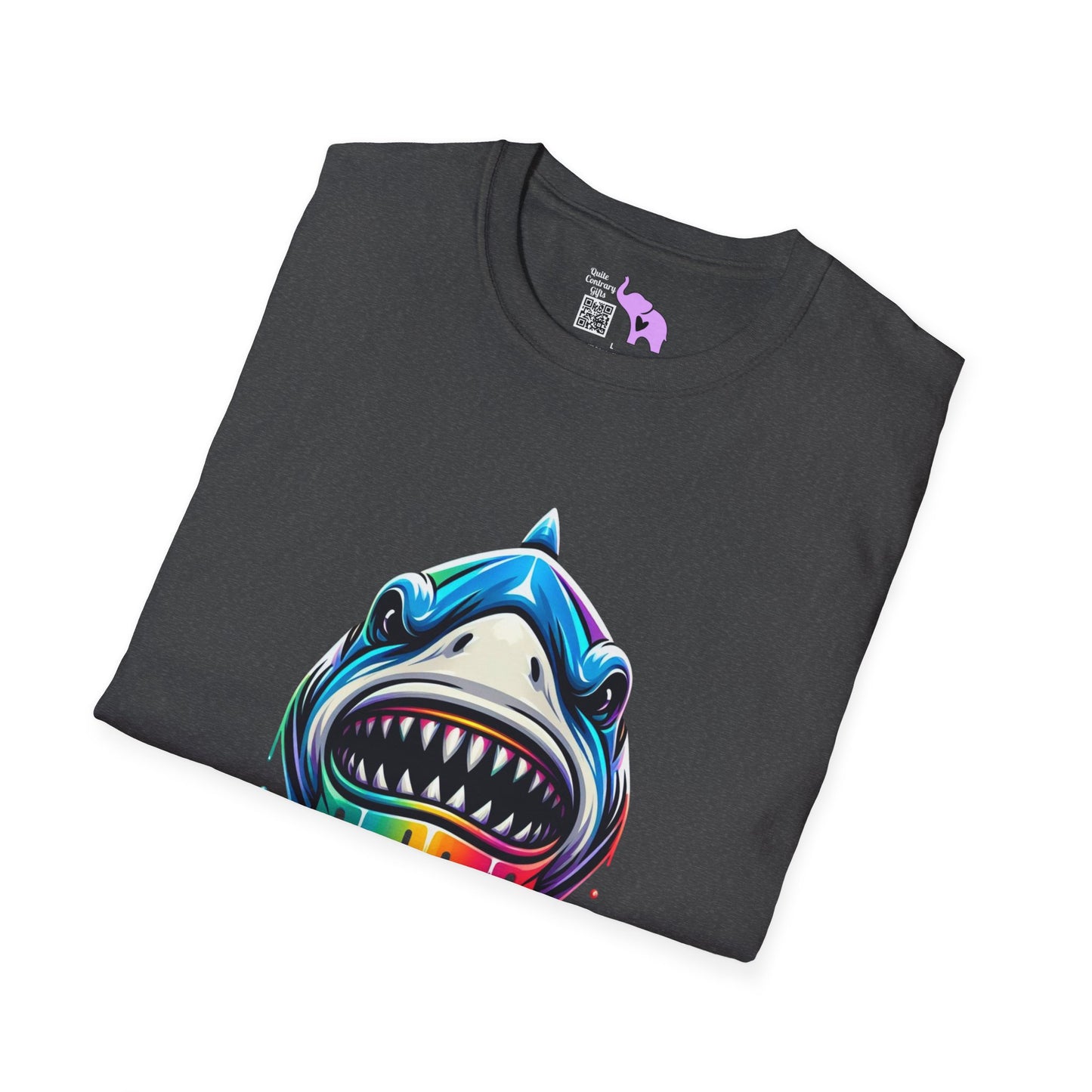 Colorful Shark T-shirt