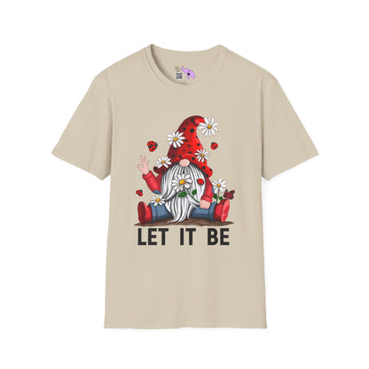 Let It Be Valentine Gnome Adult T-shirt