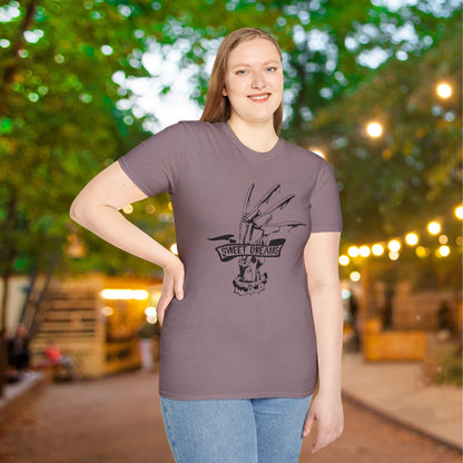 Sweet Dreams Freddy Kreuger Adult T-shirt