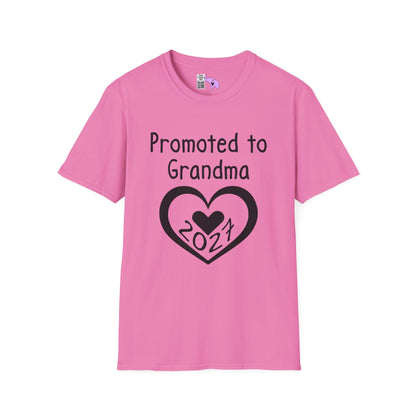 Promoted To Grandma 2027 Adult T-shirt