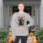 Spooky Mama (Black Cat) Adult Long Sleeve Tee