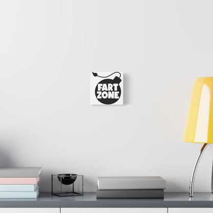 Fart Zone Canvas Art