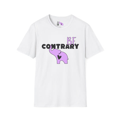Be Contrary Adult T-shirt