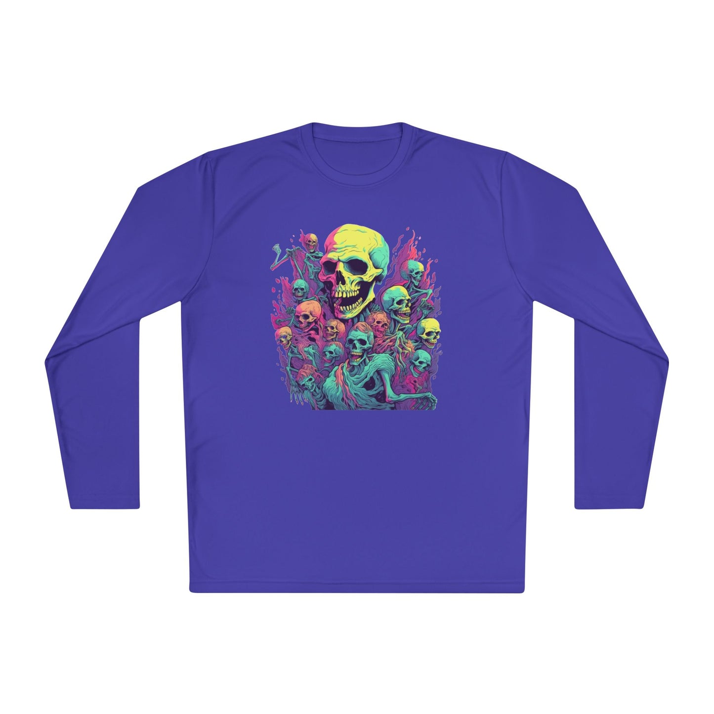 Skeleton Gathering Adult Long Sleeve Tee