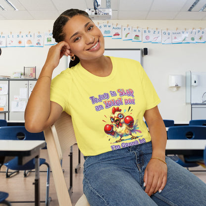 Today is Slap an Idiot Day I'm Gonna Be Busy Adult T-shirt