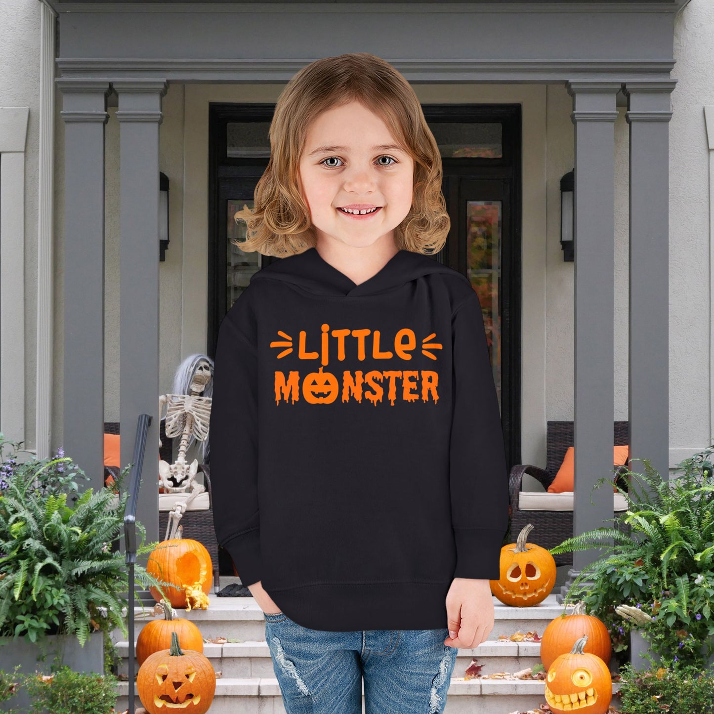 Little Monster Toddler Hoodie